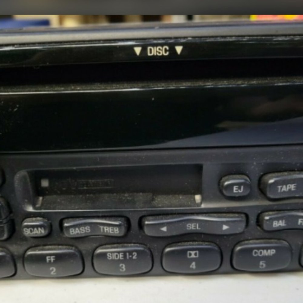 Ford Factory AM / FM Cassette CD Player